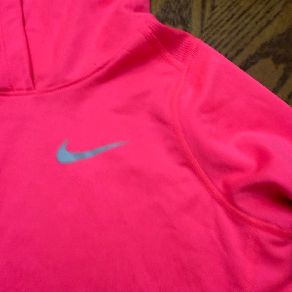 Nike Bright Pink Dri-FIT Hoodie - Picture 5 of 5